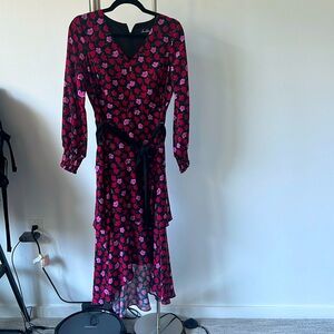 Sam Edelman floral printed midi dress. Very flowy, fun dinner or daytime dress